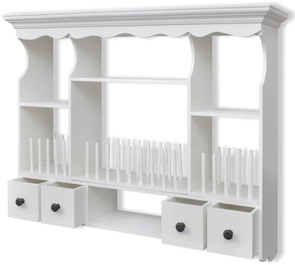Armário de parede para cozinha branco