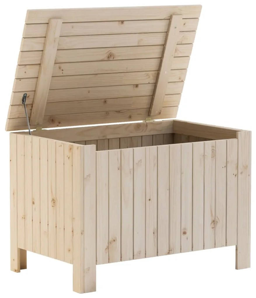 Caixa de arrumação com tampa RANA 80x49x54 cm pinho maciço