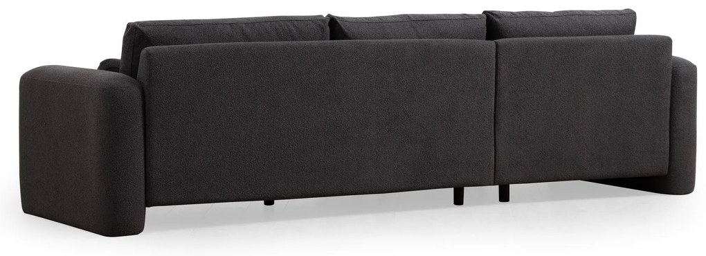 Sofá de Canto Lily – Cinzento – 290 x 165 cm