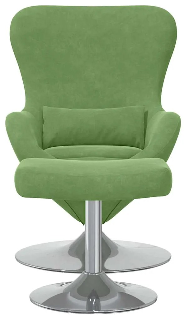 Poltronas, Reclináveis e Cadeiras-Camas 2 pcs Verde claro