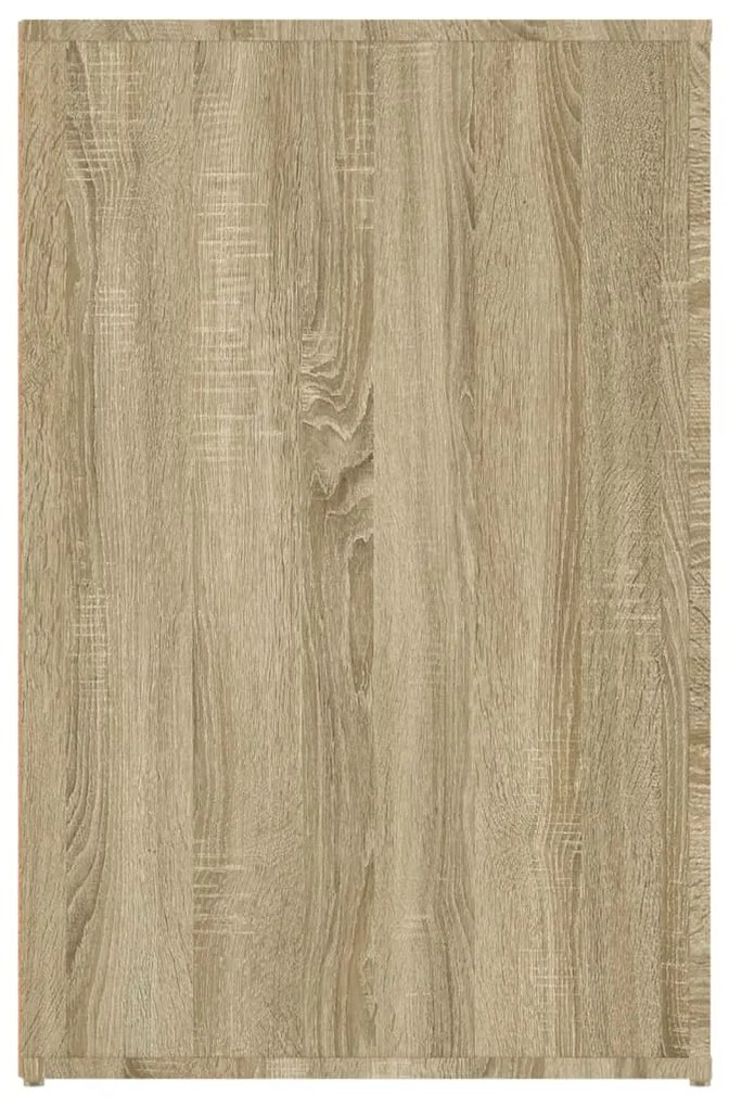 Secretária 100x49x75 cm derivados de madeira carvalho sonoma