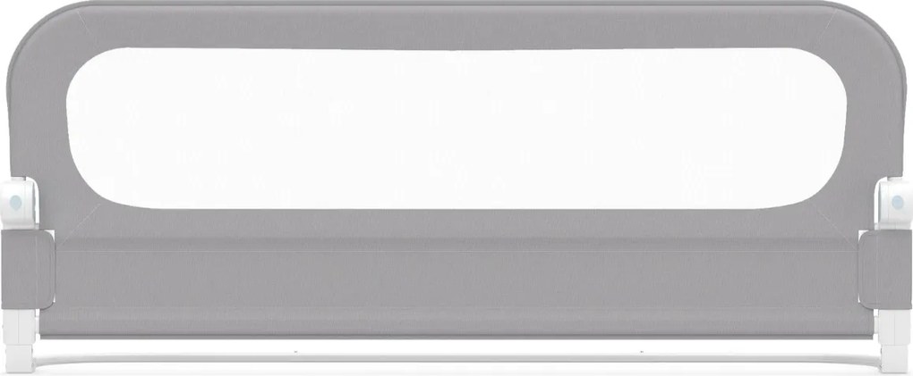 Barreira segurança dobrável para camas infantis, ajustável 148 x 36 x 60 cm (C x L x A), com capa removível em tecido Oxford, base em U, com correia e