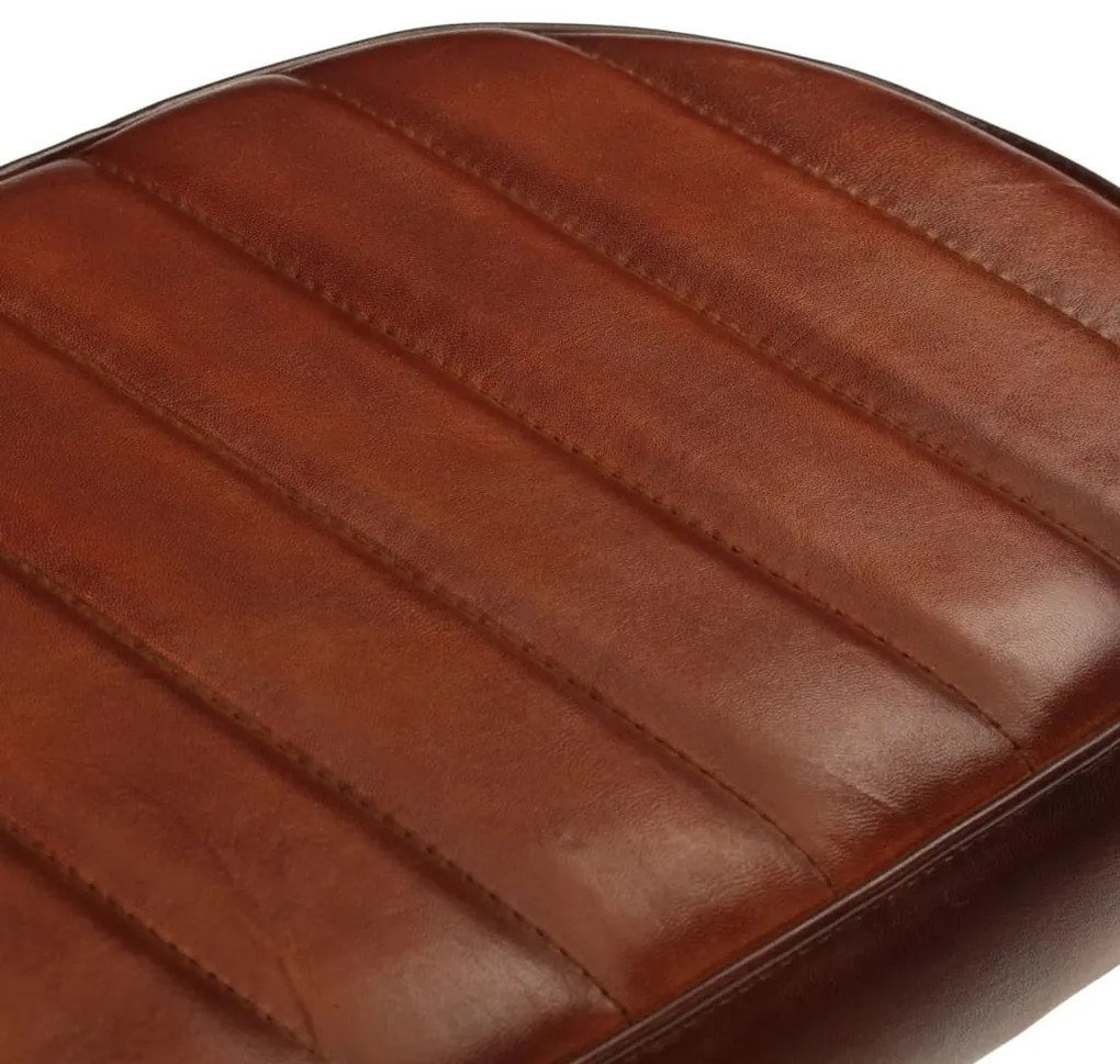Bancos de bar Gavin 2 pcs 44x37,5x78 cm castanho-escuro