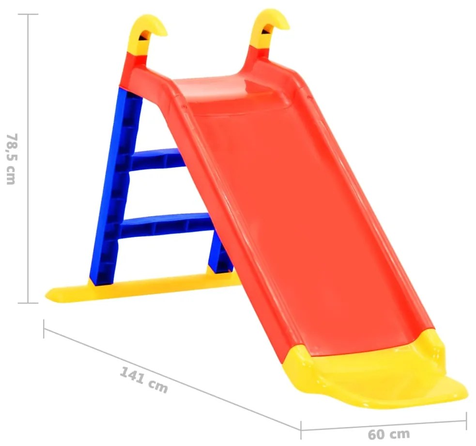 Escorrega infantil 141 cm PP