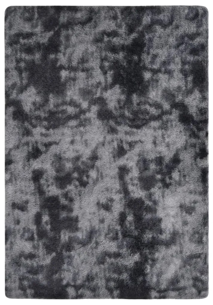 vidaXL Tapete shaggy 170x120 cm antracite