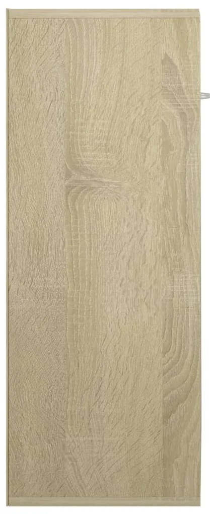 Aparador 60x30x75 cm contraplacado cor carvalho sonoma