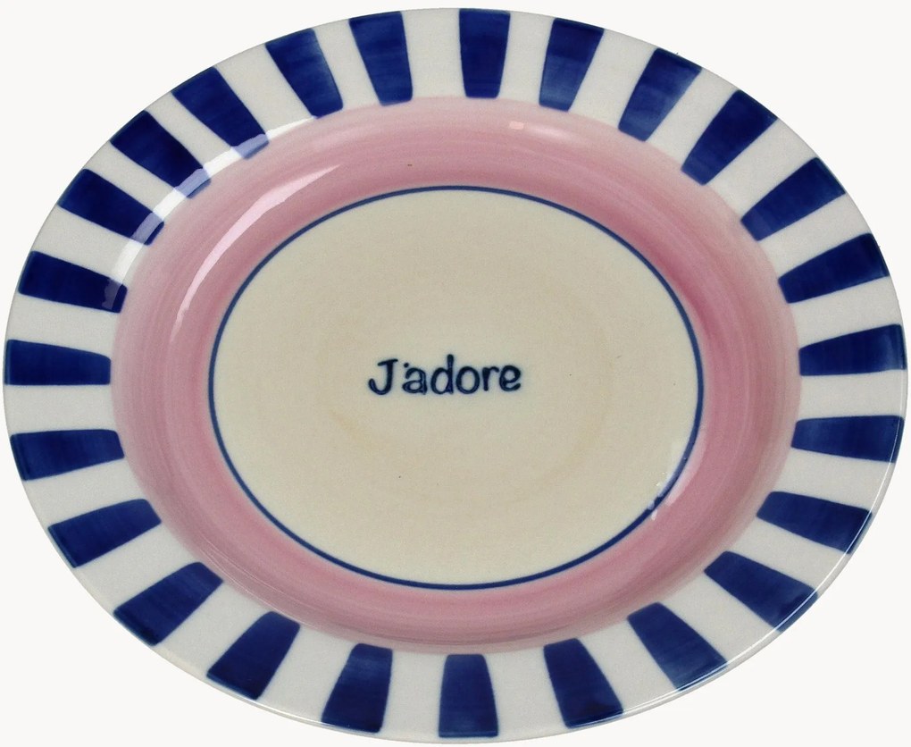 Pratos de pequeno-almoço J'Adore, conjunto de 6