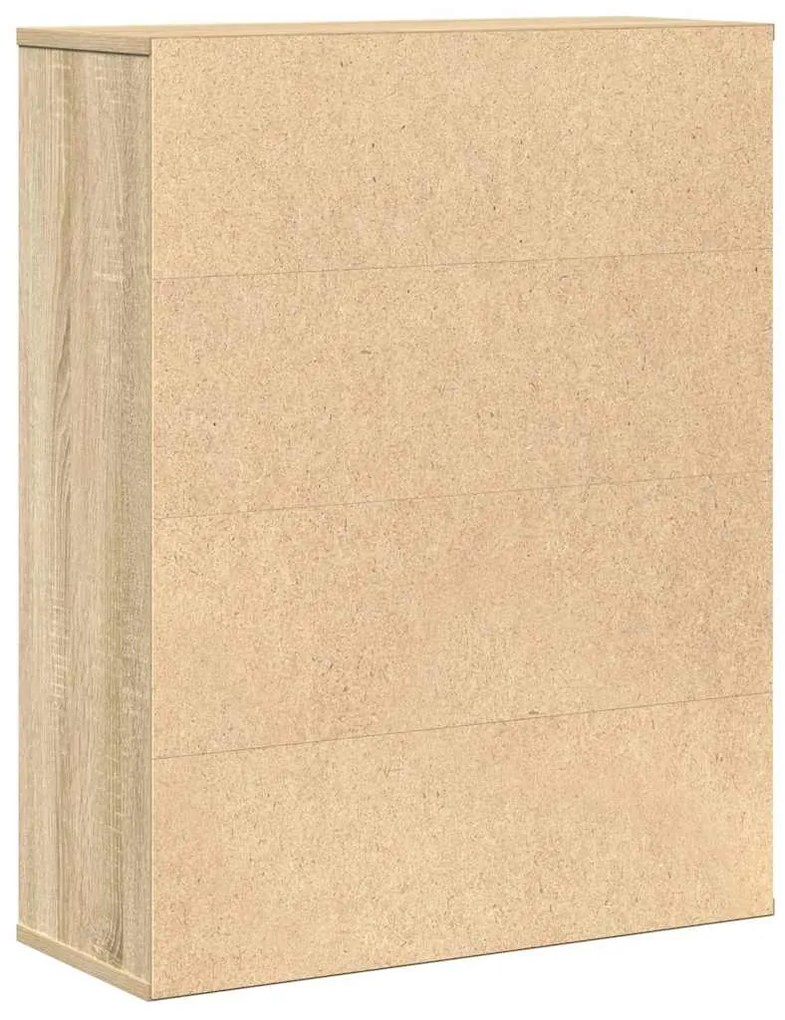 Estante 60x24x76,5 cm derivados de madeira carvalho sonoma