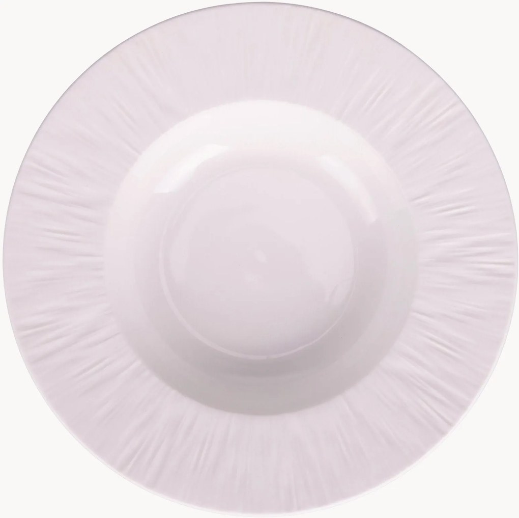 Pratos de sopa de porcelana Horeca, conjunto de 3