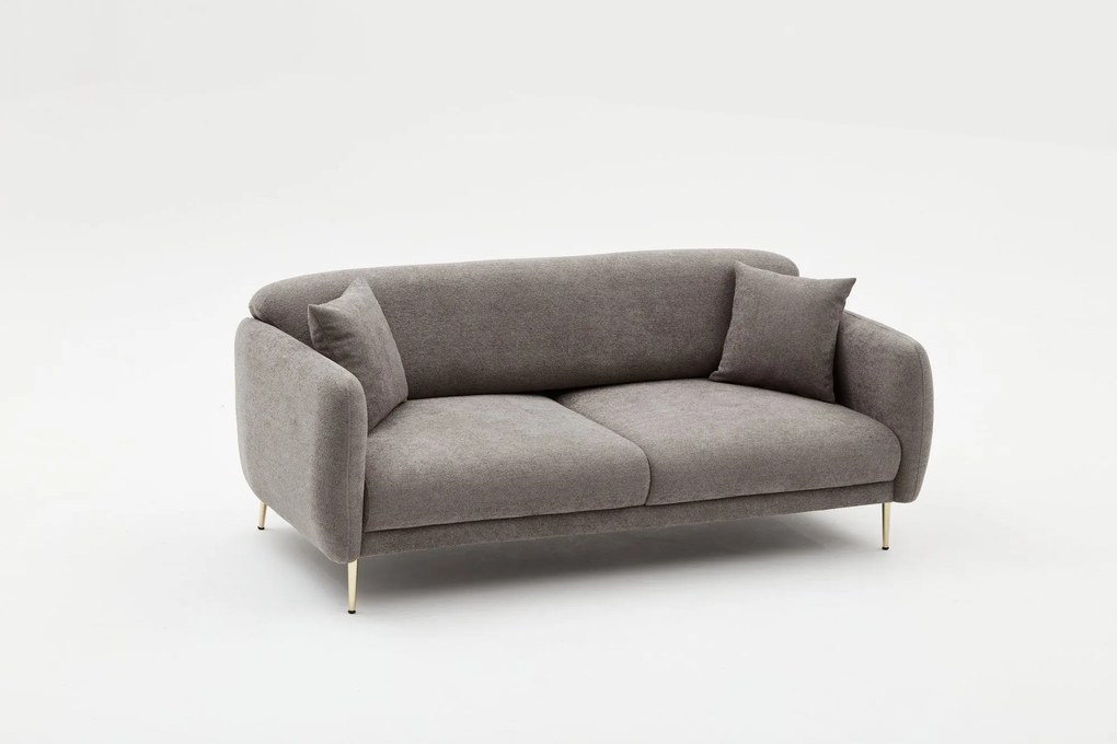 ****
Sofá-Cama de 3 Lugares Simena – Cinzento Dourado – 210 x 80 x 9