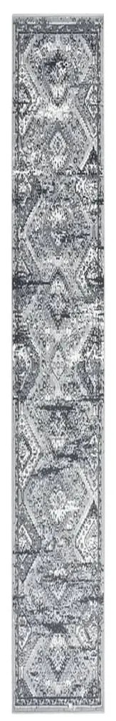 vidaXL Passadeira 60x500 cm polipropileno cinzento oriental