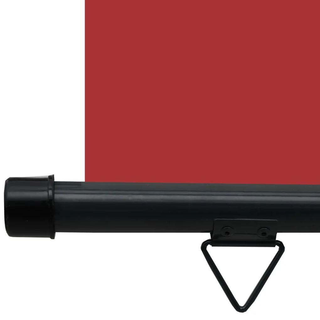 Toldo lateral para varanda 160x250 cm vermelho