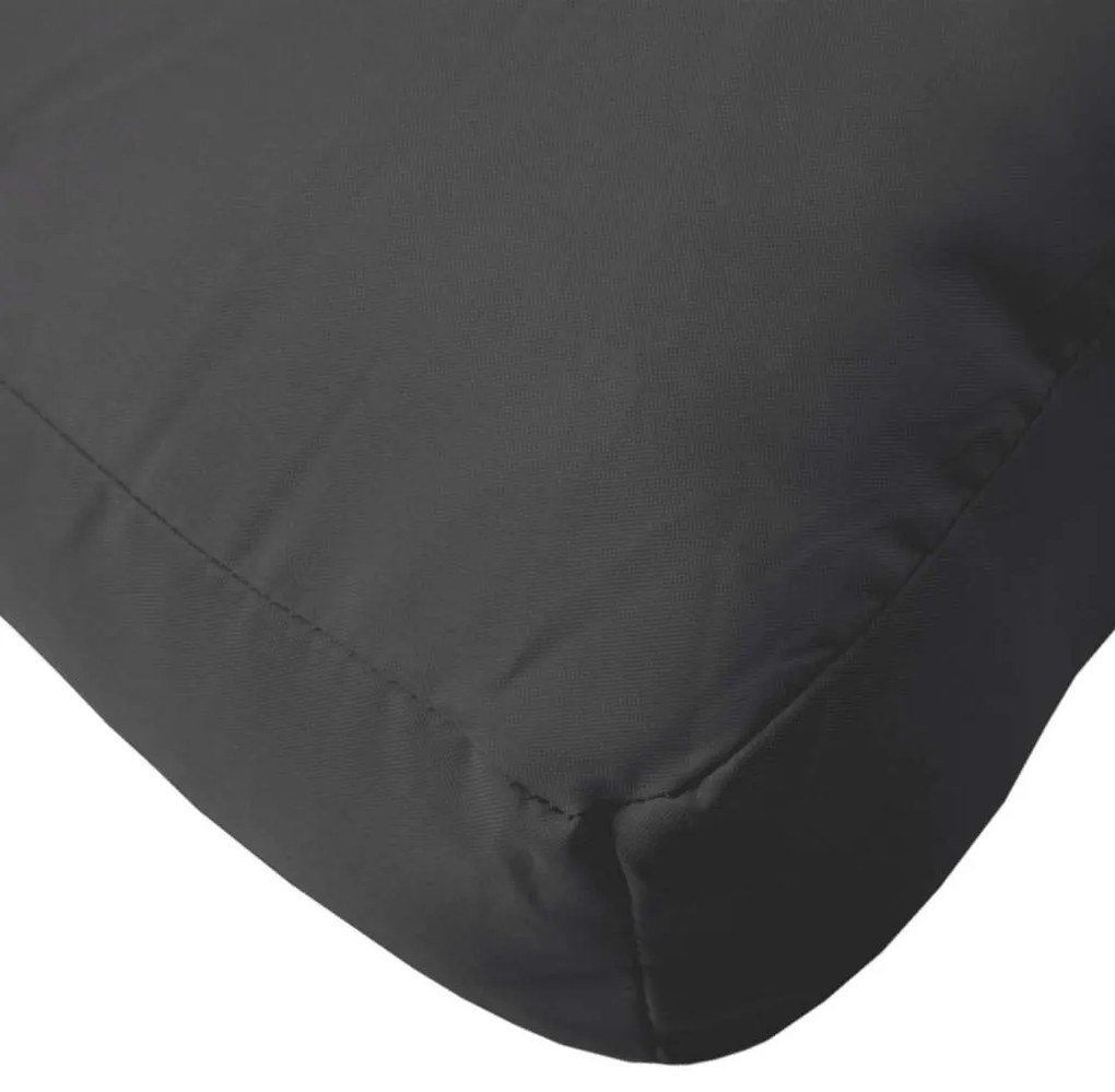 Almofadões para paletes 2 pcs tecido oxford preto