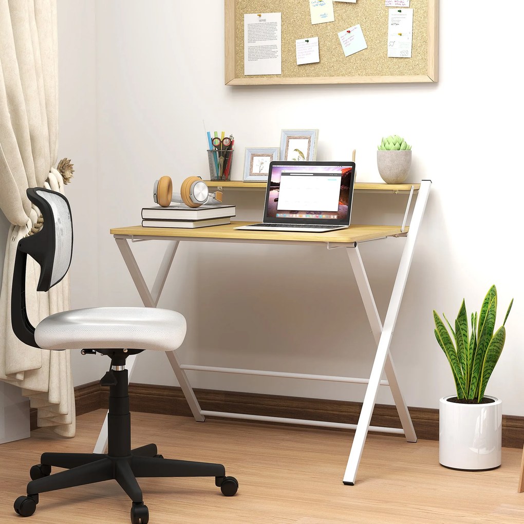 Secretária de Canto – Modelo Västerås – 86x66x82 – Moderna – Branco