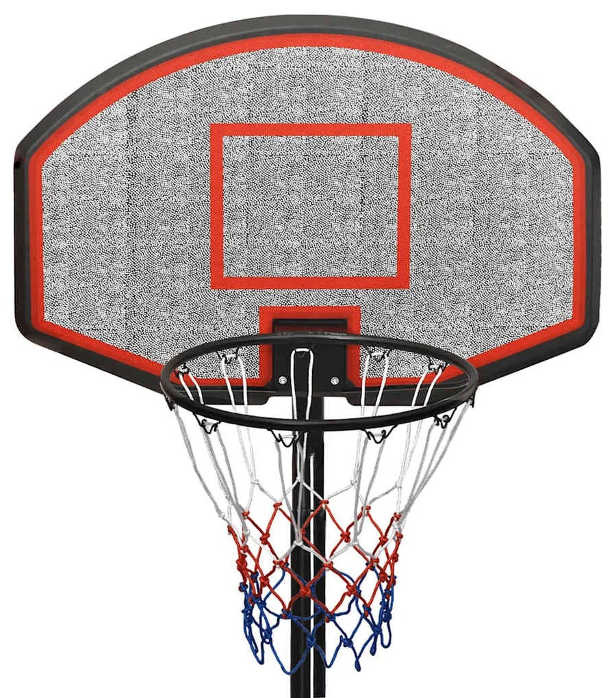 Tabela de basquetebol 237-307 cm polietileno preto