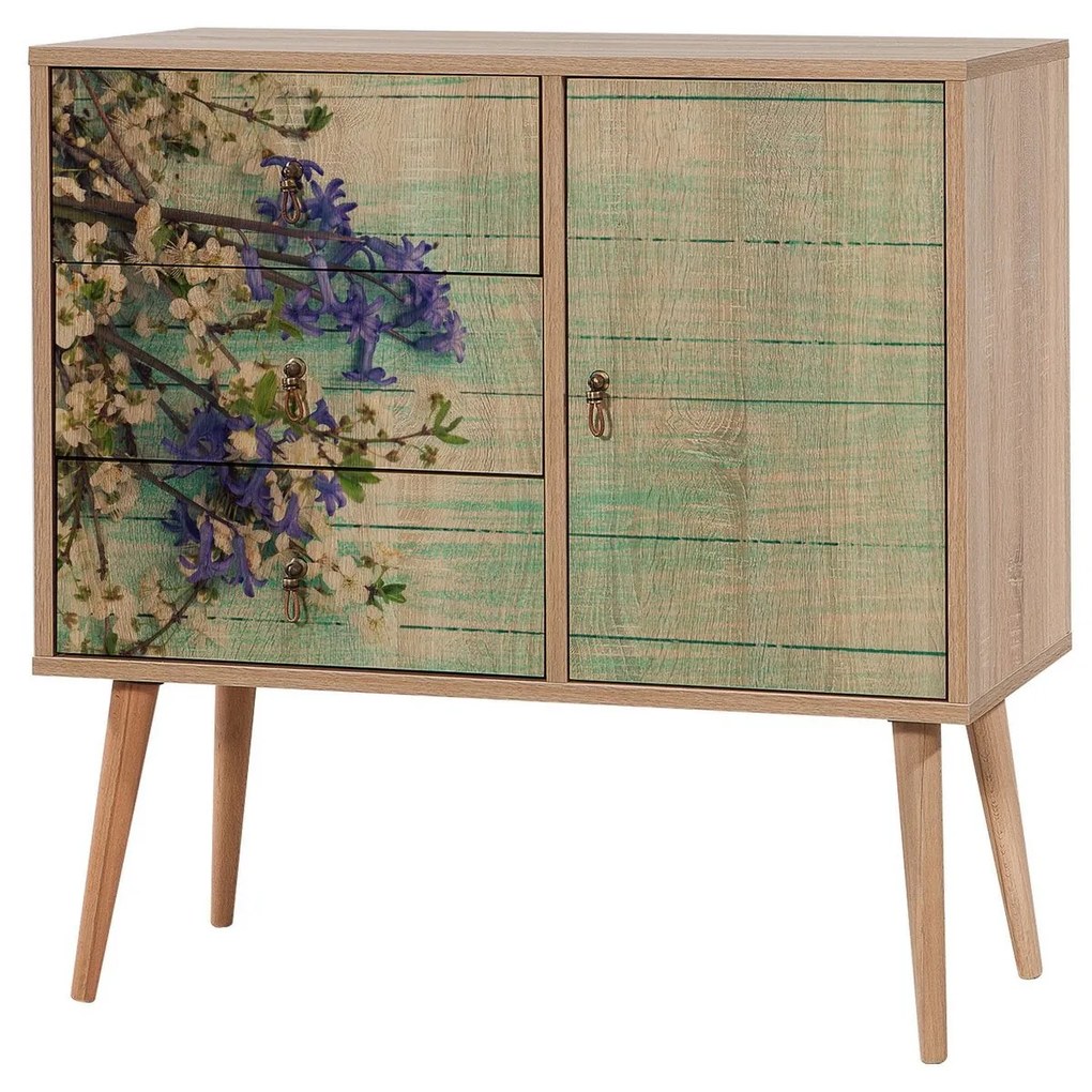 Cómoda Verybox – Carvalho Sonoma – 90x90x40 cm