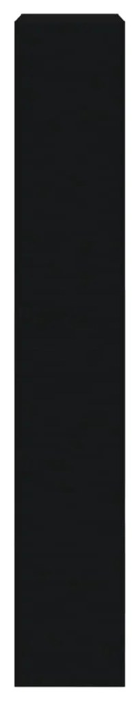 Sapateira 60x21x125,5 cm derivados de madeira preto