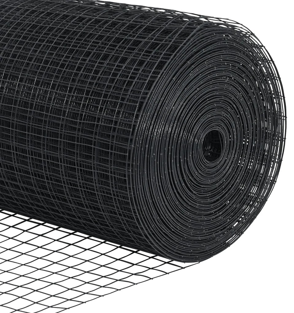 Cerca de Arame Soldado Cinza 0.8x25 m Aço