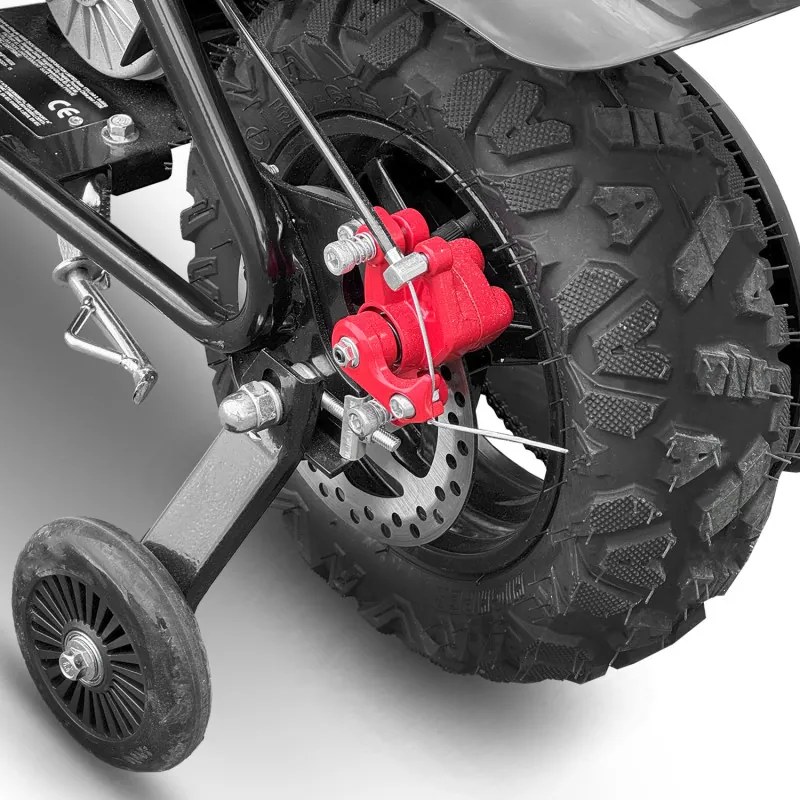 Mini Mota elétrica para crianças Bateria 250W E.SUPERBIKE C/Limitador velocidade Laranja