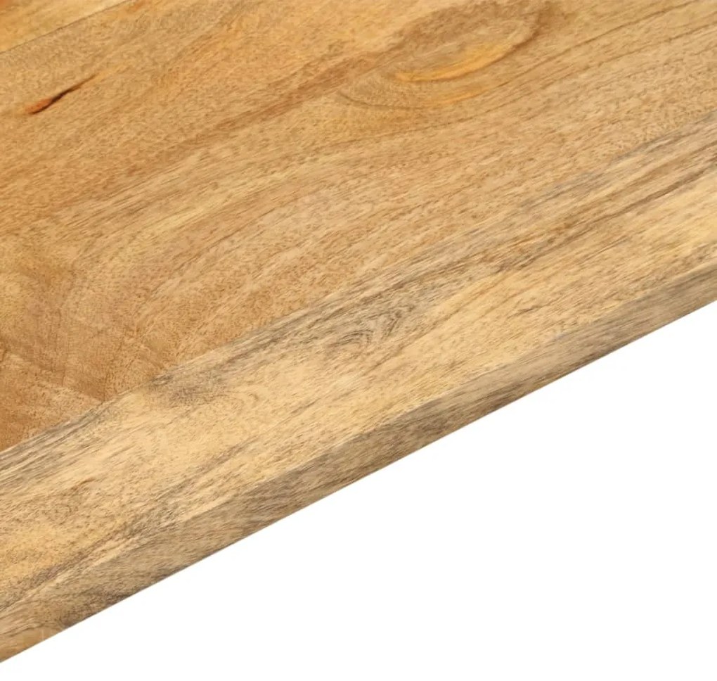 Tampo de mesa retangular 70x50x3,8 cm mangueira maciça
