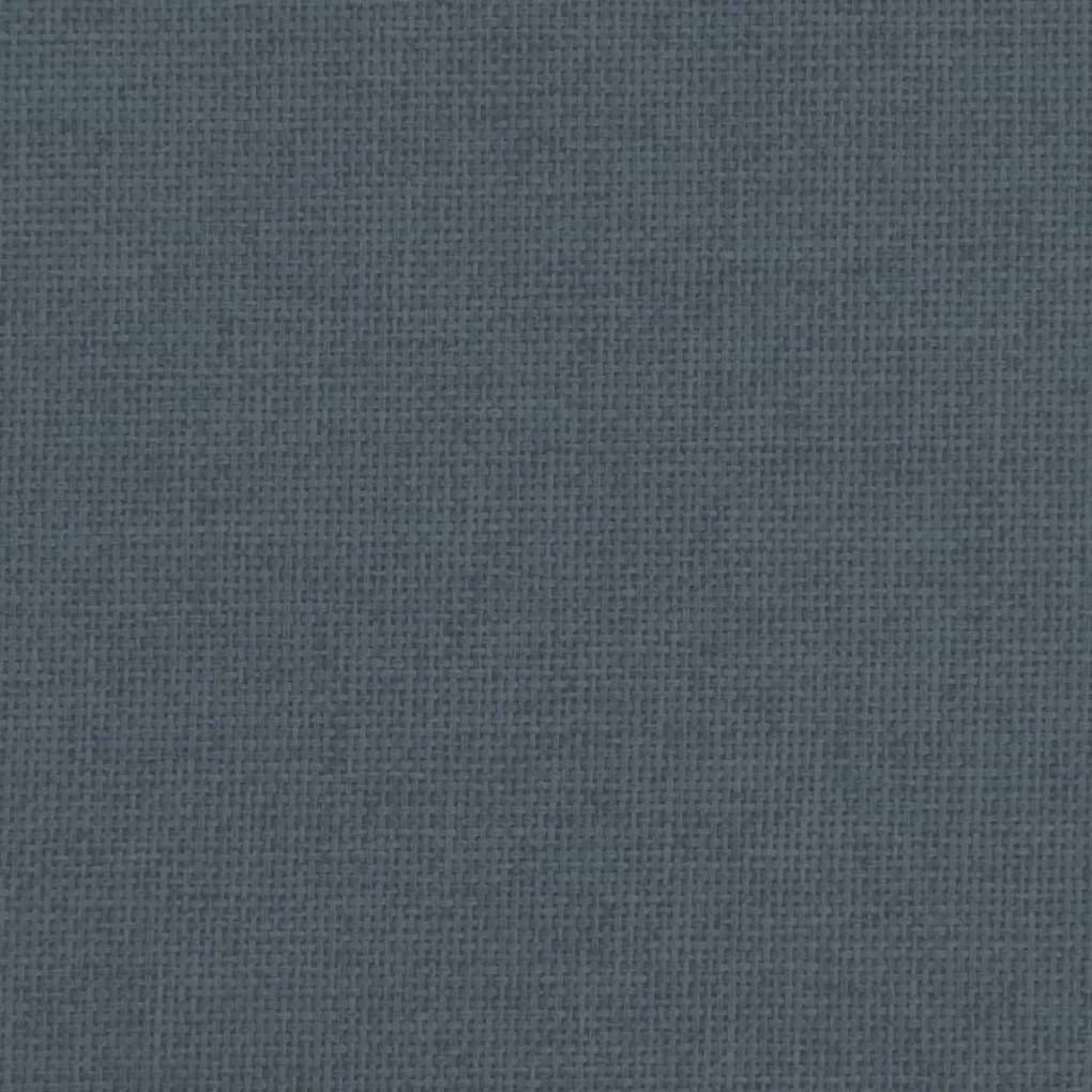 Sofá infantil 70x45x30 cm tecido cinzento-escuro