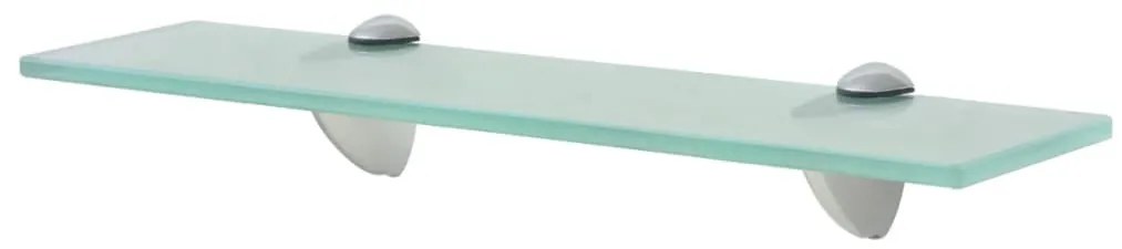 Prateleira flutuante vidro 40x20 cm 8 mm