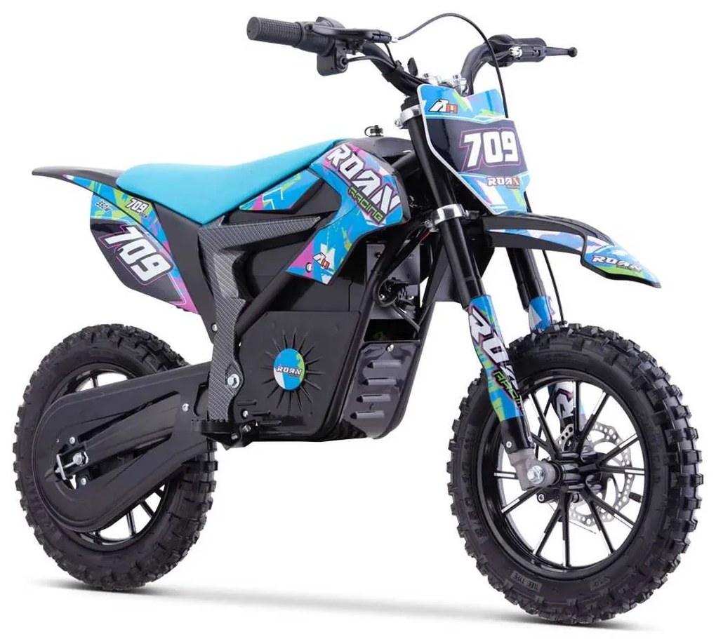 Mini moto elétrica para crianças MINICROSS 709 550W Azul