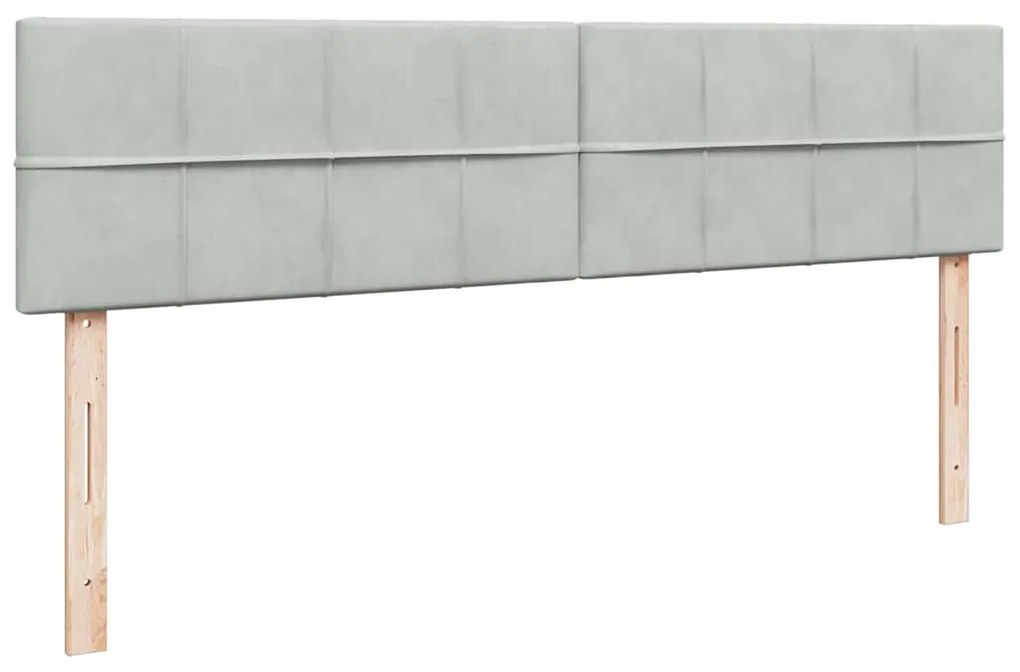 Estrutura de cama otomana com colchão 160x200 cm cinzento claro