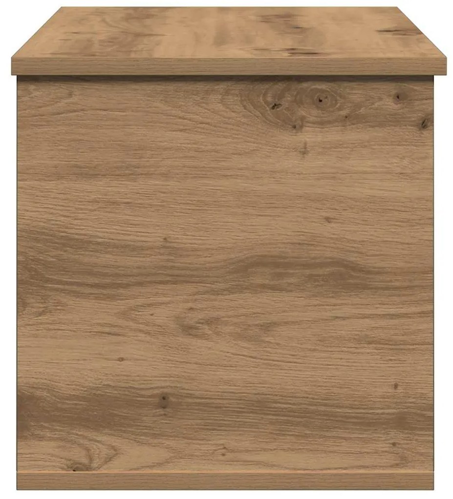 Caixa de Armazenamento vidaXL Carvalho Artisan 90x35x35 cm Madeira de