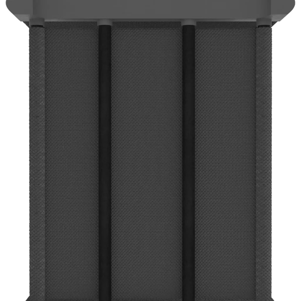 Unidade de prateleiras 4 cubos 69x30x72,5 cm tecido cinzento
