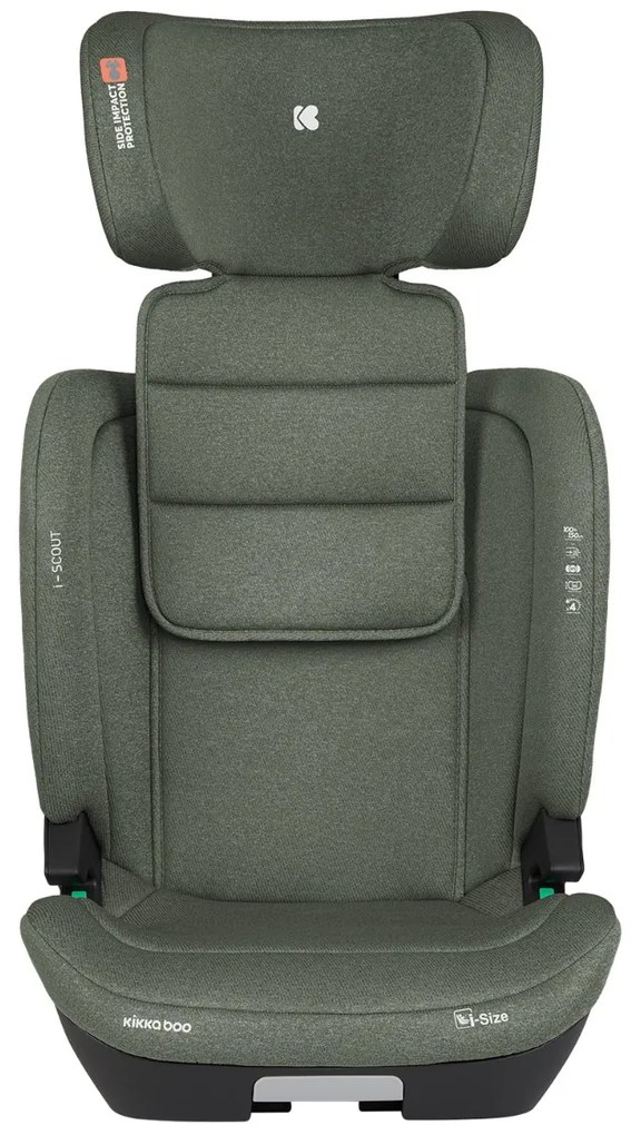 Cadeira Auto Bebé 100-150 cm i-Scout i-SIZE Verde Militar