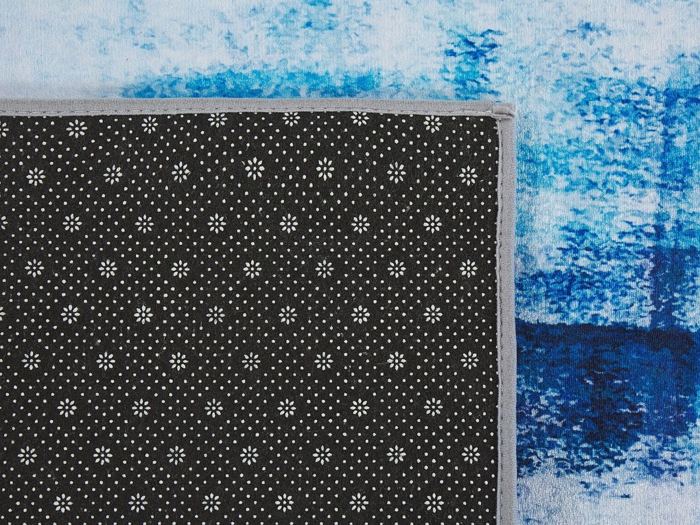 Tapete azul 160 x 230 cm TRABZON Beliani