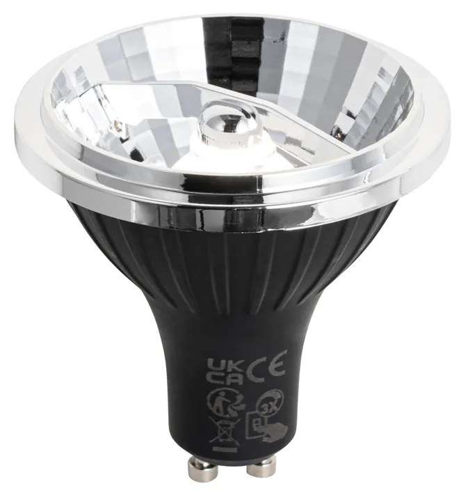 Lâmpada LED GU10 Regulável em 3 passos 70mm 6.5W 600 lm 4000K