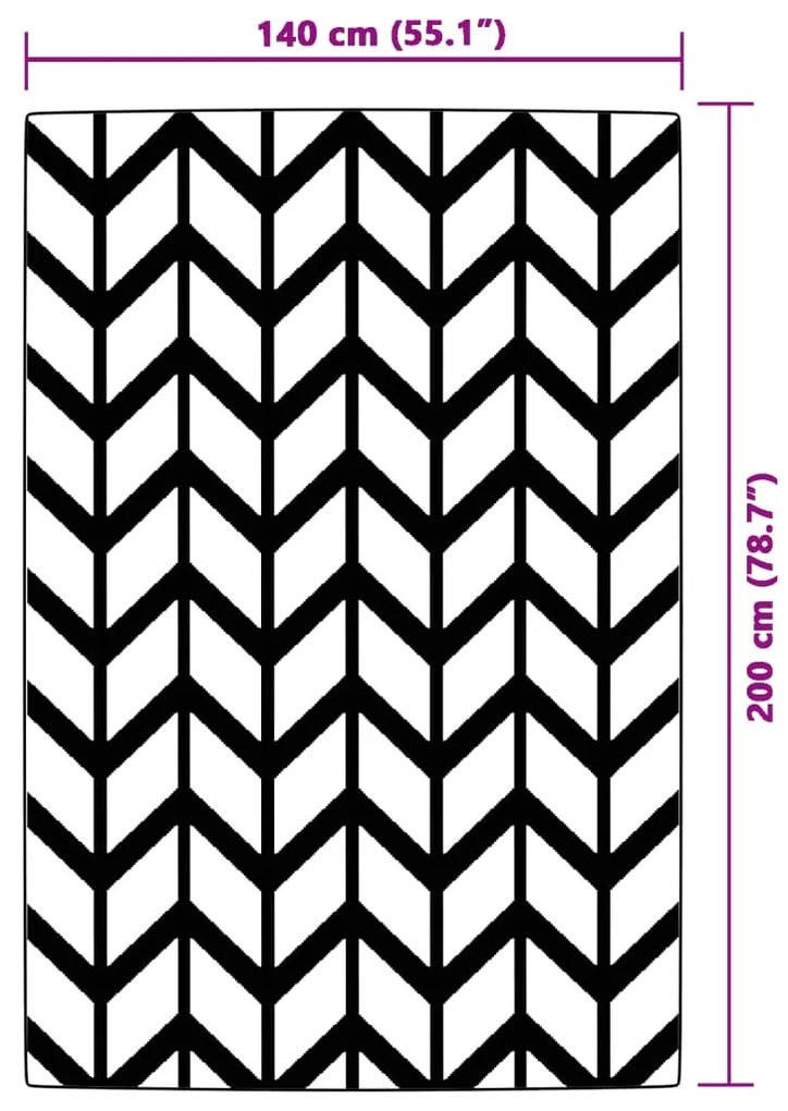 Tapete de exterior 120x180 cm 140x200 PP cinzento