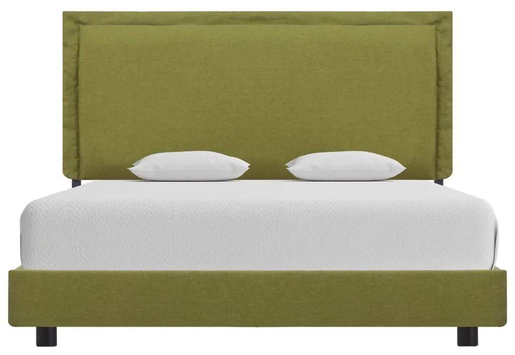Estrutura de cama 120x200 cm tecido verde