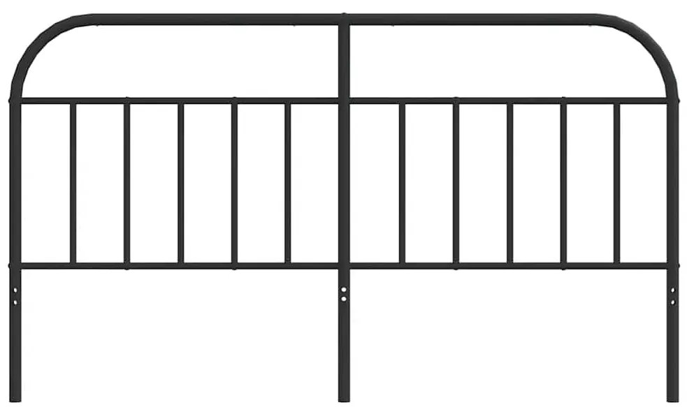 Cabeceira de cama 180 cm metal preto