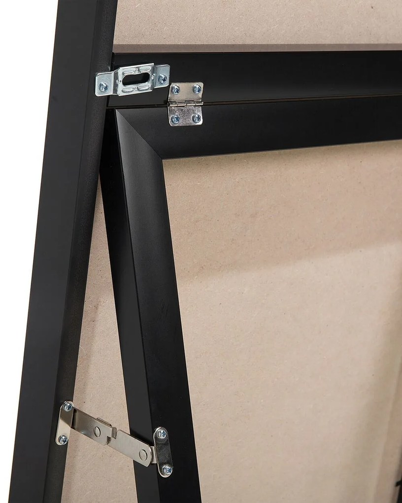 Espelho de pé com moldura preta 40 x 140 cm TORCY Beliani
