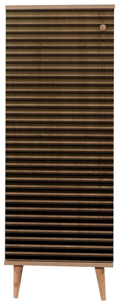 Armário para Calçado Filinta – Carvalho Sonoma – 50x135x38 cm