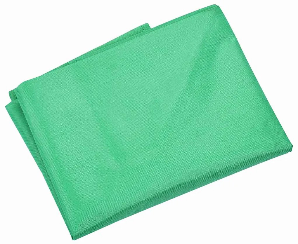 vidaXL Revestimento para carrinho de jardim tecido verde