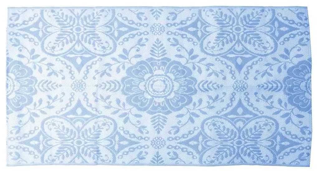 Tapete de exterior 120x180 cm ARAKIL PP azul-bebé