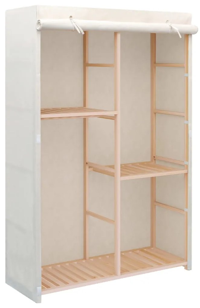 247108 vidaXL Roupeiro/guarda-roupa 3 prateleiras 110x40x170 cm