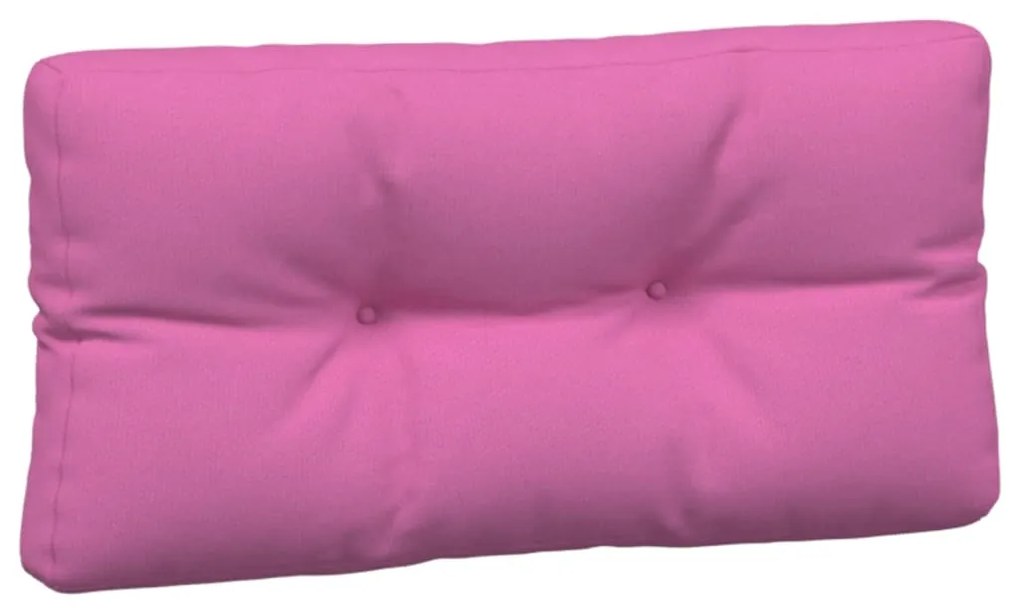 Almofadões para móveis de paletes 7 pcs tecido rosa