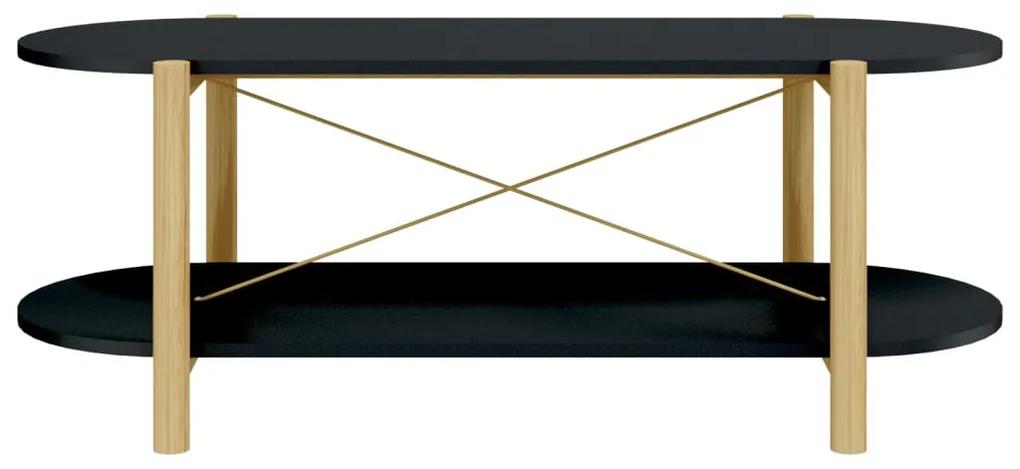 Mesa de centro 110x48x40 cm derivados de madeira preto
