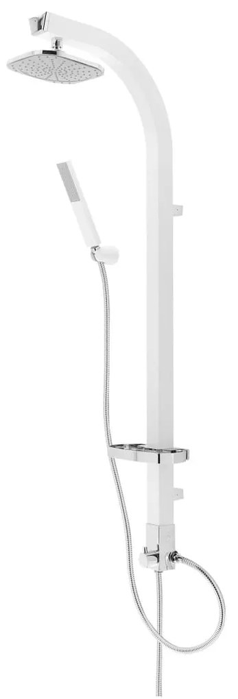 434589 SCHÜTTE Conjunto de chuveiro suspenso MADAGASKAR branco e cromado
