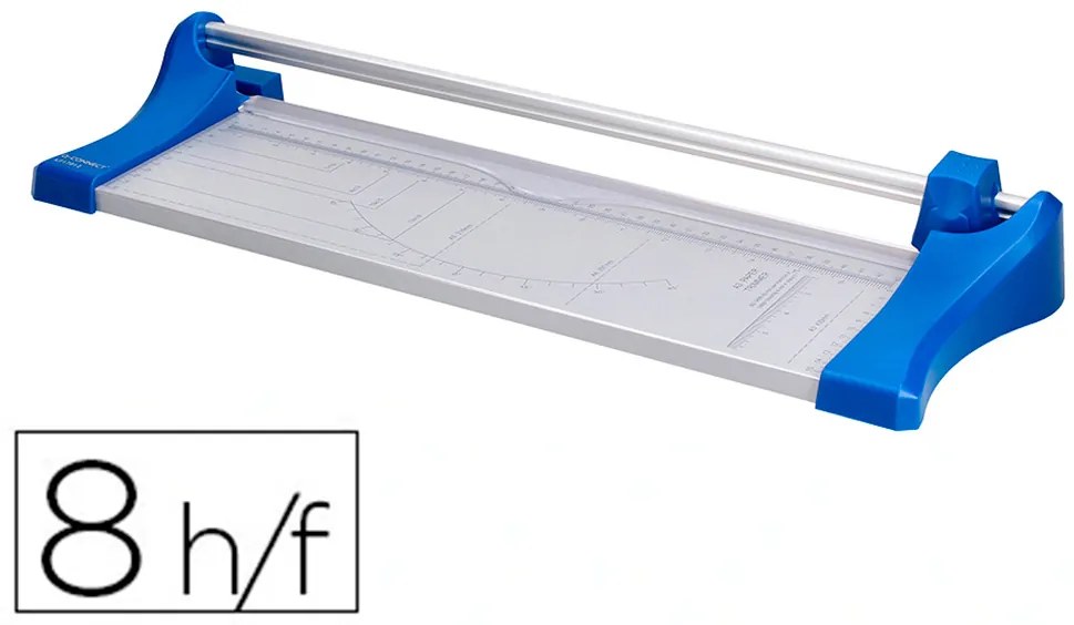 Cisalha Q-Connect Metálica de Rolo de 44 cm com Base de Alumínio