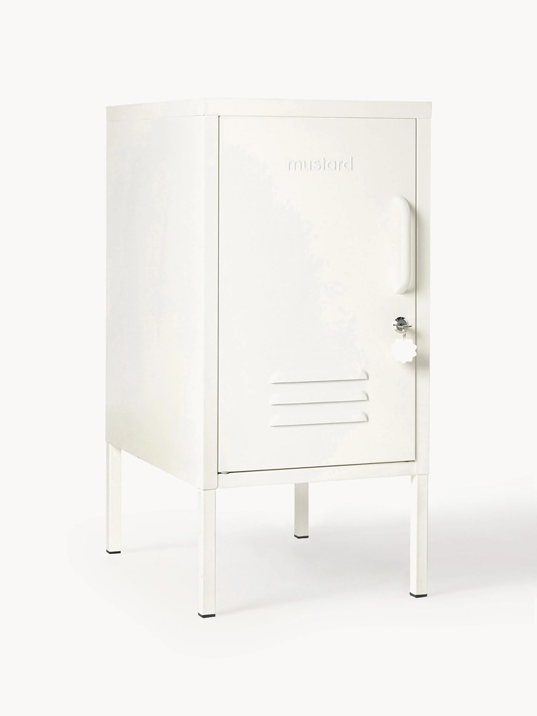 Mesa de cabeceira em metal The Shorty, abertura à esquerda