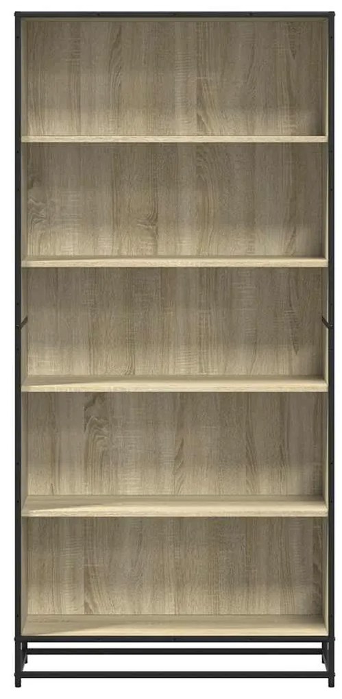 Estante 80,5x35x170,5 cm derivados de madeira carvalho sonoma