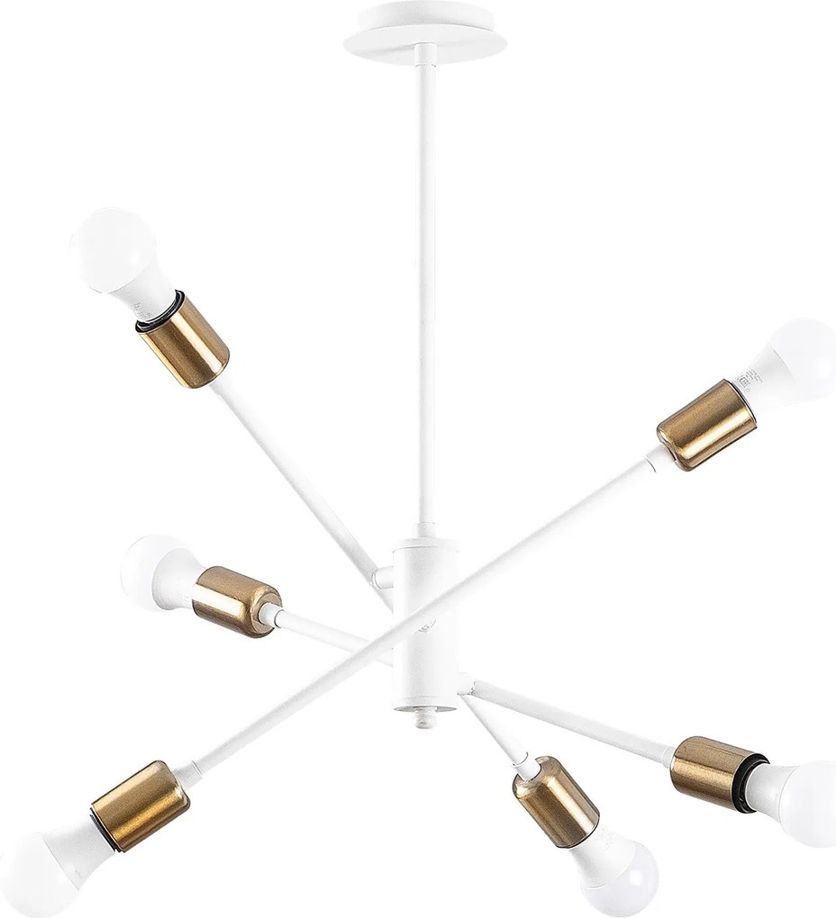 Candeeiro de Teto Ozbest – Branco – 55 x 55 cm