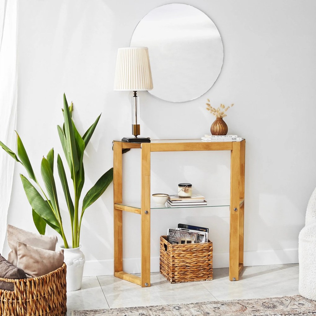 Cômoda Trapezoid – Carvalho – 85x85x31 cm
