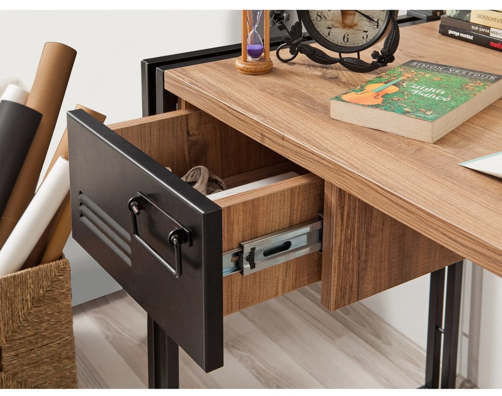 Conjunto de Mobiliário para Sala de Estudo Cosmo – Pinho Atlântico Pre